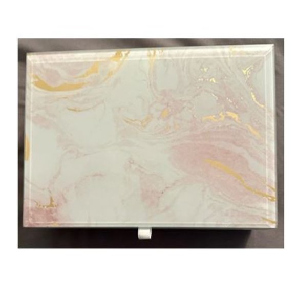 Tahari Accents Tahari Home Jewelry Trinket Marble Storage Box